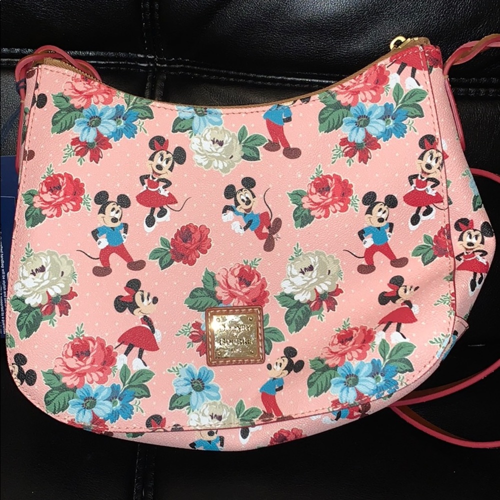 NWT Disney Dooney&Bourke Dapper Mickey Minnie